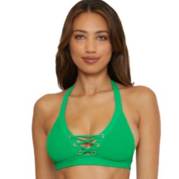 BECCA MODERN EDGE HALTER, Adjustable lace up/Grommet top - Picture 7 of 10